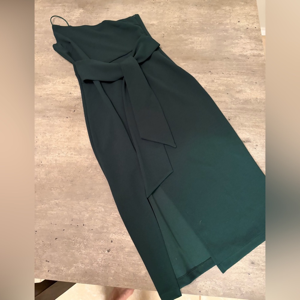 Hello Molly Not Like the Other Girls Green Midi Dress Size Small(4) NWOT